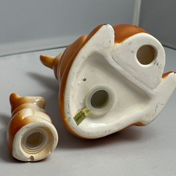 Vintage Ceramic Kangaroo & Joey Salt &‎ Pepper Shaker Set - Picture 10 of 14